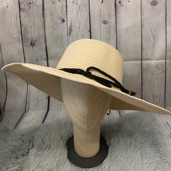 large black floppy sun hat